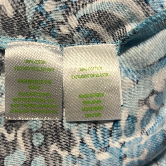 🎉💙HP🩵🎉Lilly Pulitzer Blue and White Dress - Picture 9 of 11